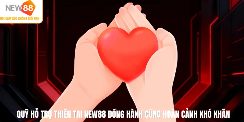Quỹ hỗ trợ thiên tai NEW88 đồng hành cùng hoàn cảnh khó khăn